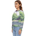 Photo Vue sur Forêt  Women s Long Sleeve Raglan Tee View2