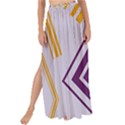Abstract geometric design    Maxi Chiffon Tie-Up Sarong View1