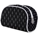 Sketchy Style Funny Skeletons Motif Drawing Make Up Case (Medium) View2