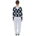 Agender Flag Plaid With Difference Women s Slouchy Sweat View2