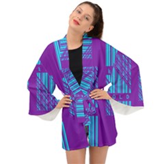 Fold At Home Folding Long Sleeve Kimono by WetdryvacsLair