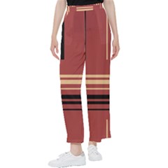 Abstract Pattern Geometric Backgrounds   Women s Pants  by Eskimos