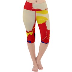 Lightweight Velour Cropped Yoga Leggings by TheJeffers