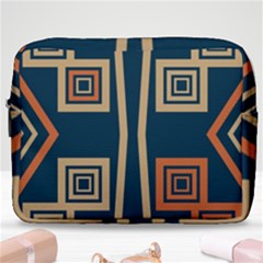 Abstract Pattern Geometric Backgrounds   Make Up Pouch (large) by Eskimos