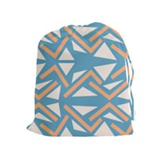 Abstract Geometric Design    Drawstring Pouch (xl) by Eskimos