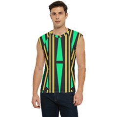 Abstract Pattern Geometric Backgrounds Men s Raglan Cap Sleeve Tee by Eskimos