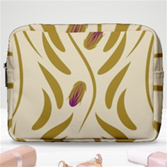 Folk Flowers Print Floral Pattern Ethnic Art Make Up Pouch (large) by Eskimos