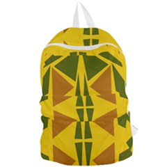 Folk Flowers Floral Art Print Flowers Abstract Art  Foldable Lightweight Backpack by Eskimos