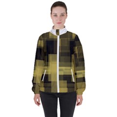 3 White-background Women s High Neck Windbreaker by Casemiro