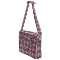 Seamless Psychedelic Pattern Cross Body Office Bag by Jancukart