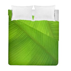 Banana Leaf Duvet Cover Double Side (full/ Double Size) by artworkshop