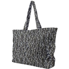 Creepy Head Motif Pattern Simple Shoulder Bag by dflcprintsclothing