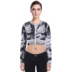 Matterhorn-switzerland-mountain Long Sleeve Zip Up Bomber Jacket by Jancukart