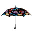 Background-with-many-planets-space Hook Handle Umbrellas (Large) View3