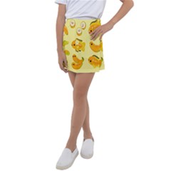 Banana Cichlid Kids  Tennis Skirt by artworkshop