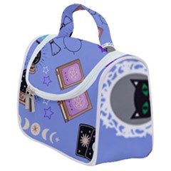 Pastel Goth Witch Blue Satchel Handbag by NerdySparkleGoth