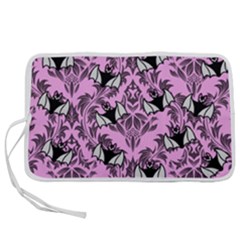 Pink Bats Pen Storage Case (l) by NerdySparkleGoth