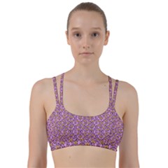 Pink Jack Line Them Up Sports Bra by NerdySparkleGoth