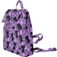 Purple Cats Buckle Everyday Backpack by NerdySparkleGoth