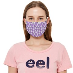Purple Ghost Cloth Face Mask (adult) by NerdySparkleGoth