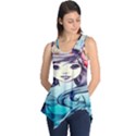 Beautifull Ariel Little Mermaid  Painting Sleeveless Tunic View1