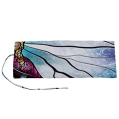 Anna Disney Frozen Stained Glass Roll Up Canvas Pencil Holder (s) by artworkshop