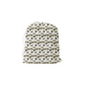 Moths Photos Motif Pattern Drawstring Pouch (Small) View2