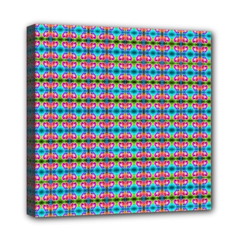 Dots On Dots Mini Canvas 8  X 8  (stretched) by Thespacecampers