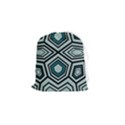 Abstract pattern geometric backgrounds Drawstring Pouch (Small) View1