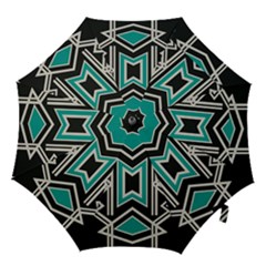Abstract Pattern Geometric Backgrounds  Hook Handle Umbrellas (small) by Eskimos