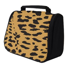 Animal Print - Leopard Jaguar Dots Full Print Travel Pouch (small) by ConteMonfrey