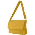 Hexagons Yellow Honeycomb Hive Bee Hive Pattern Full Print Messenger Bag (L) View1