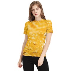 Water Women s Short Sleeve Rash Guard by artworkshop