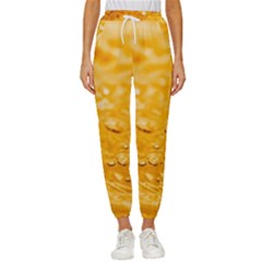 Water Cropped Drawstring Pants by artworkshop