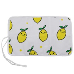 Pattern Lemon Texture Pen Storage Case (m) by artworkshop