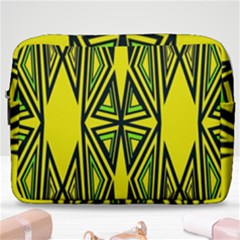 Abstract Pattern Geometric Backgrounds Make Up Pouch (large) by Eskimos