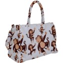 Monkey-seamless-pattern Duffel Travel Bag View2