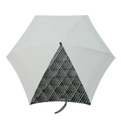 Grid Wire Mesh Stainless Rods Metal Mini Folding Umbrellas by artworkshop