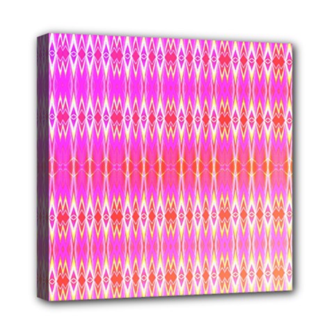 Pinktastic Mini Canvas 8  X 8  (stretched) by Thespacecampers