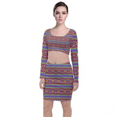 Eye Swirl Top And Skirt Sets by Thespacecampers