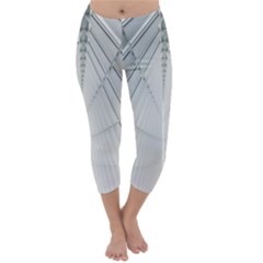 Architecture Building Capri Winter Leggings  by artworkshop