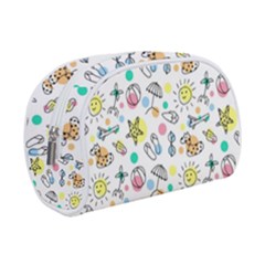Drawing Pattern Make Up Case (small) by artworkshop