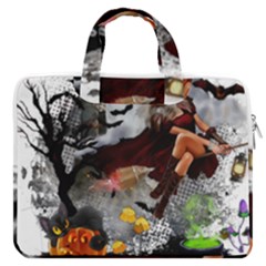 Halloween Macbook Pro 16  Double Pocket Laptop Bag  by Jancukart