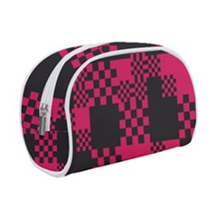 Cube-square-block-shape-creative Make Up Case (small) by Amaryn4rt