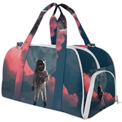 Astronaut-moon-space-nasa-planet Burner Gym Duffel Bag by Jancukart