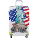 Statue Of Liberty Independence Day Poster Art Luggage Cover (Large) View1