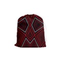 Abstract pattern geometric backgrounds Drawstring Pouch (Medium) View1