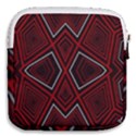 Abstract pattern geometric backgrounds Mini Square Pouch View2