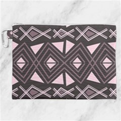 Abstract Pattern Geometric Backgrounds Canvas Cosmetic Bag (xxl) by Eskimos