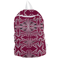 Abstract Pattern Geometric Backgrounds  Foldable Lightweight Backpack by Eskimos